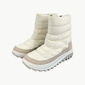 Columbia Snowtrot Waterproof Insulated Winter Mid Boots Size 9 White Outdoor New